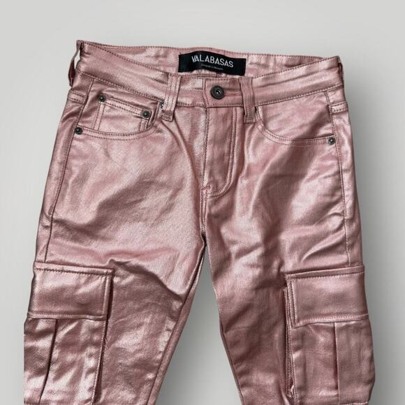 VALABASAS JEANS "COZART" PINK  sz 28 L34 - Picture 2 of 6